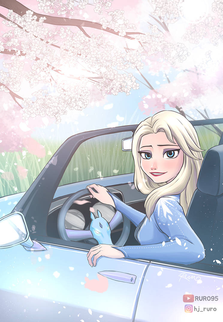 Driver Elsa , Frozen Fan art by RURO95 on DeviantArt