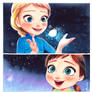Elsa and Anna , Frozen Fanart