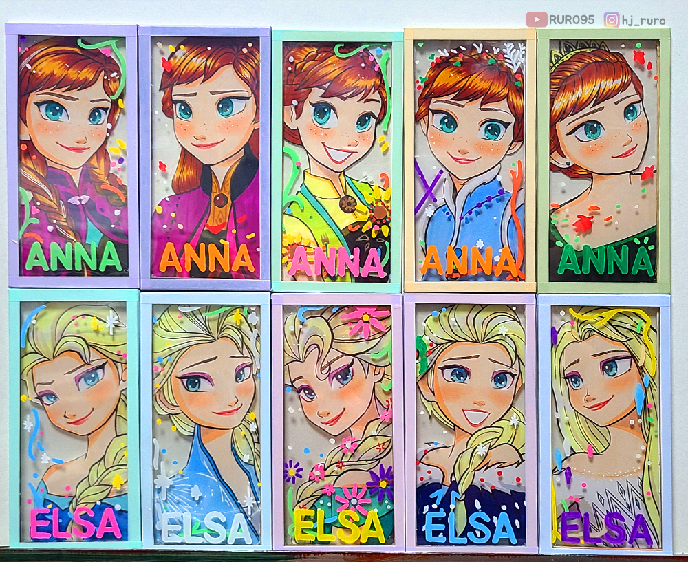 Elsa And Anna _transparent card by RURO95 on DeviantArt