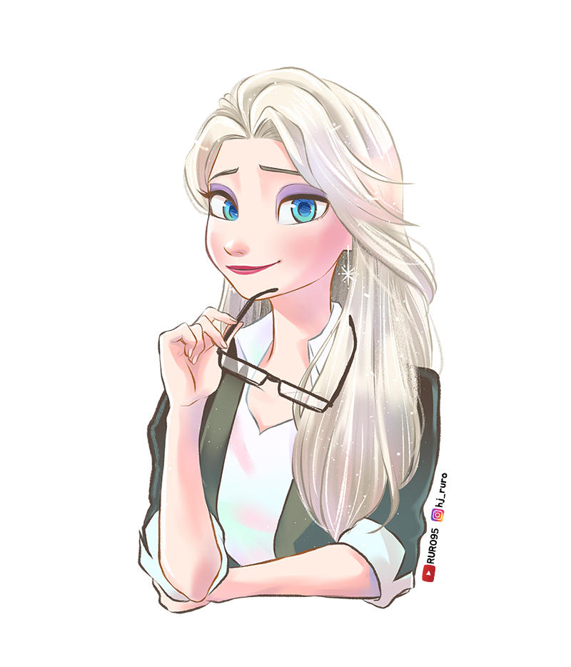 Elsa _ Frozen Fanart by RURO95 on DeviantArt Elsa _ Frozen Fanart by RURO95 on DeviantArt