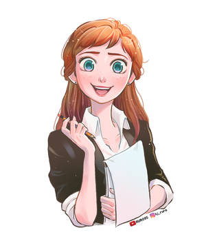 Anna _ Frozen Fanart