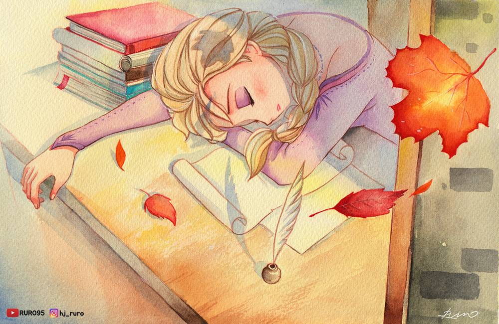 Sleeping Elsa, Frozen Fanart by RURO95 on DeviantArt