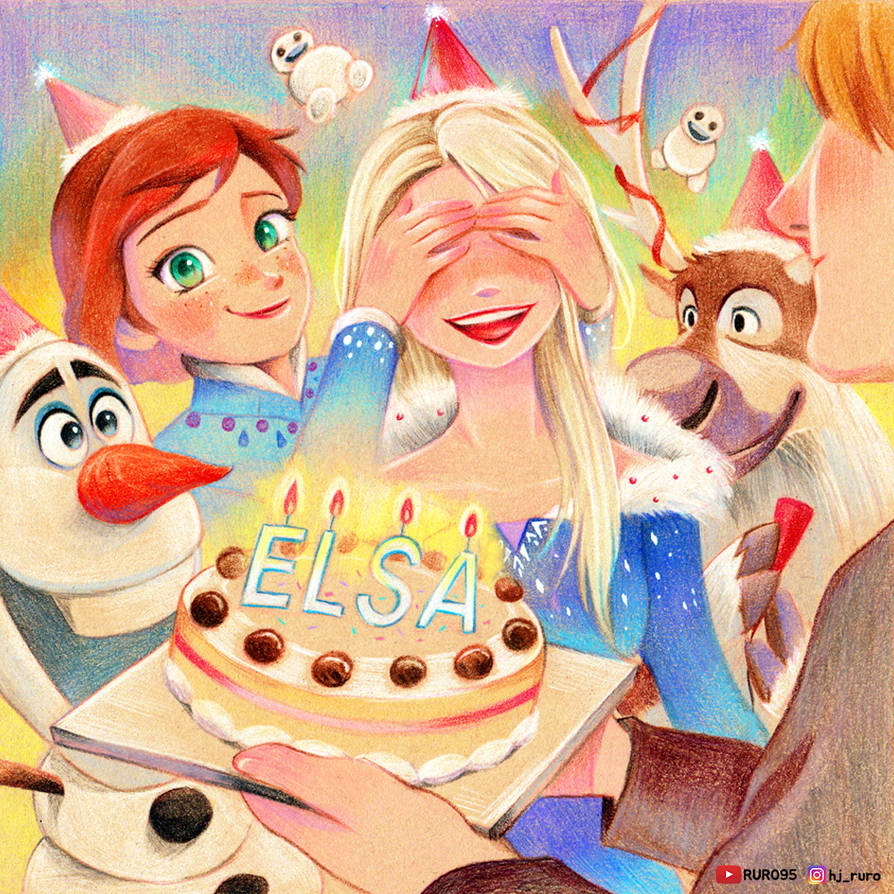 Elsa's Birthday by RURO95 on DeviantArt