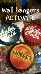 Nuka Cola Wall Hangers