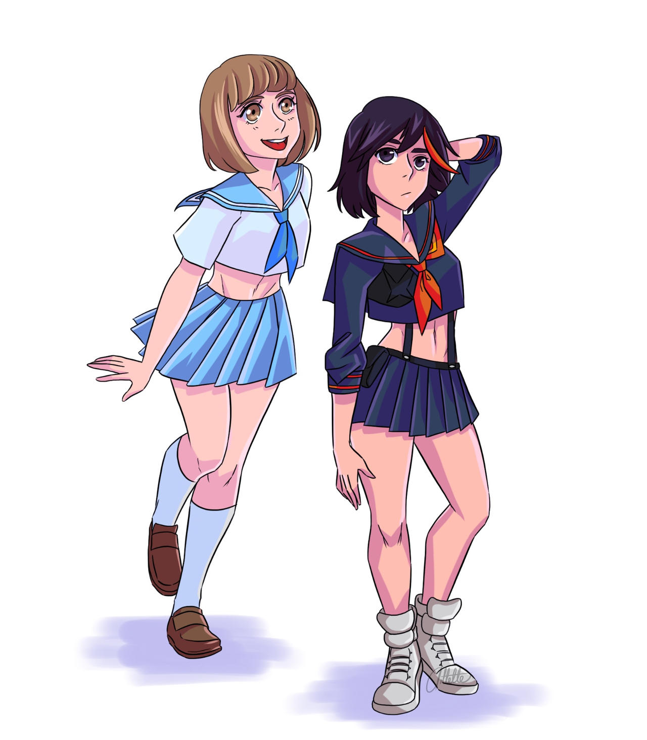 Ryuko Matoi by byArtlette on DeviantArt