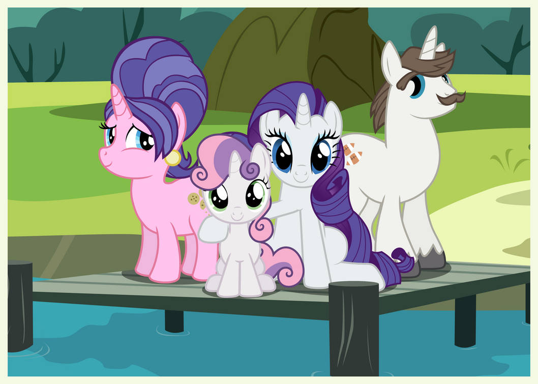 Family Snapshots I - Rarity by Mundschenk85