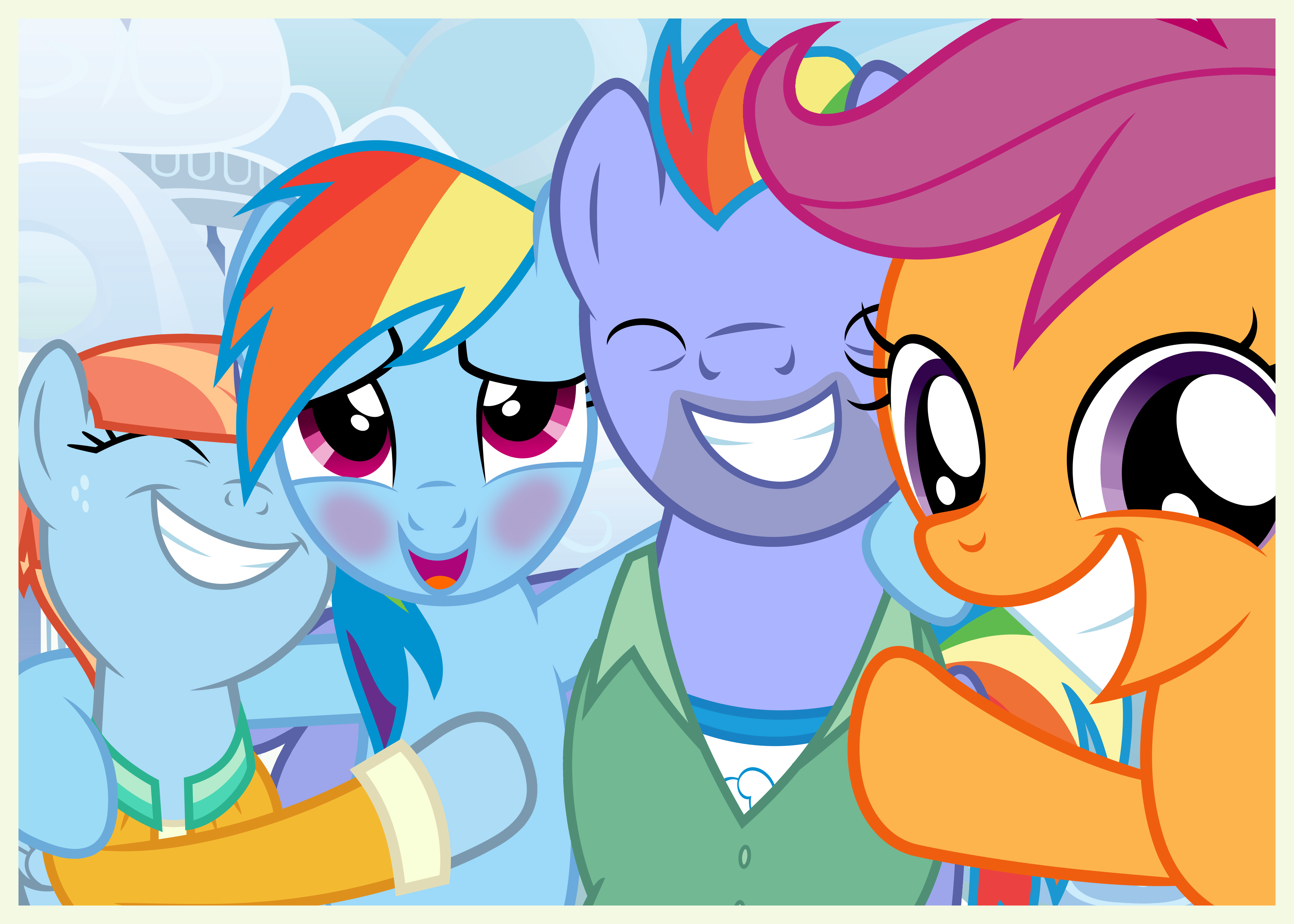 Family Snapshots IV - Rainbow Dash by Mundschenk85