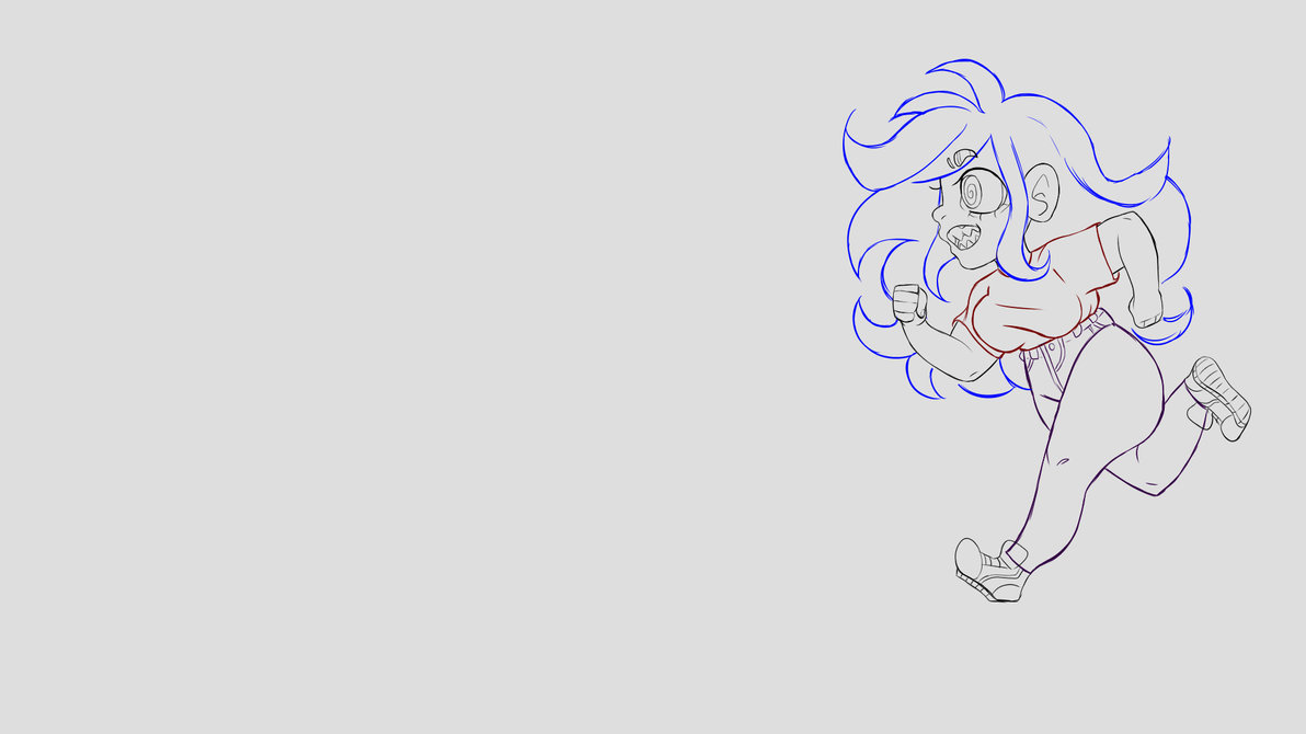 Run animation loop- Sketch by Mckeantwins on DeviantArt