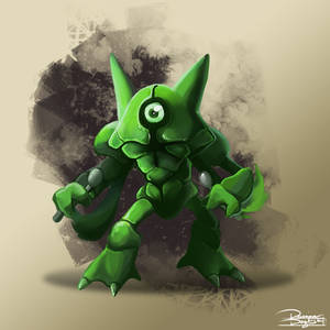 -Pokemon fusion Metakazam-