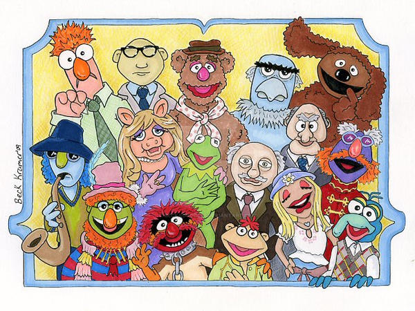 Basic Muppet The Muppets by beckadoodles on DeviantArt