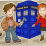 11th Doctor and Amy Pond