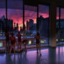 Watching Sunset at Ballet Studio 5A