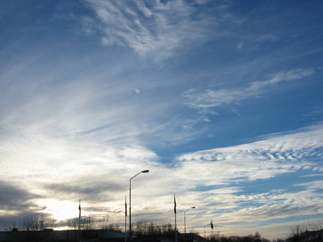 feather clouds