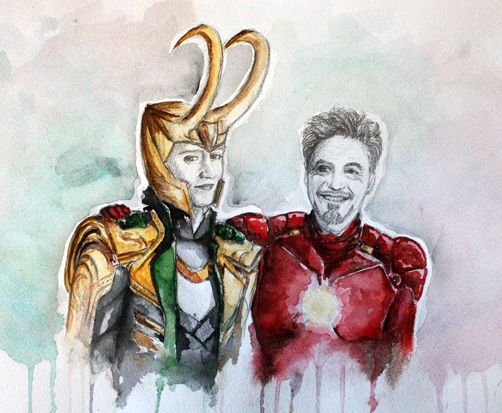 Loki and Tony