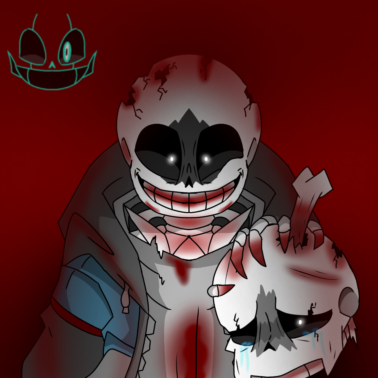 Insanity sans by SevenTrout82515 on DeviantArt