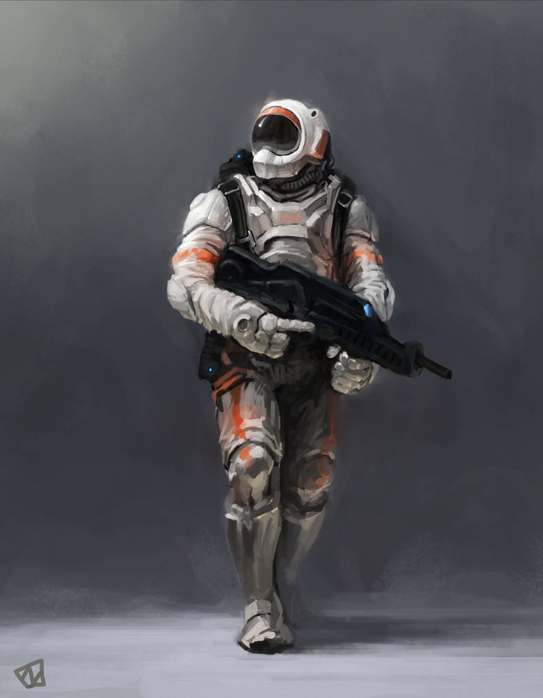 Soldier concept by Zaigraev Soldier concept by Zaigraev