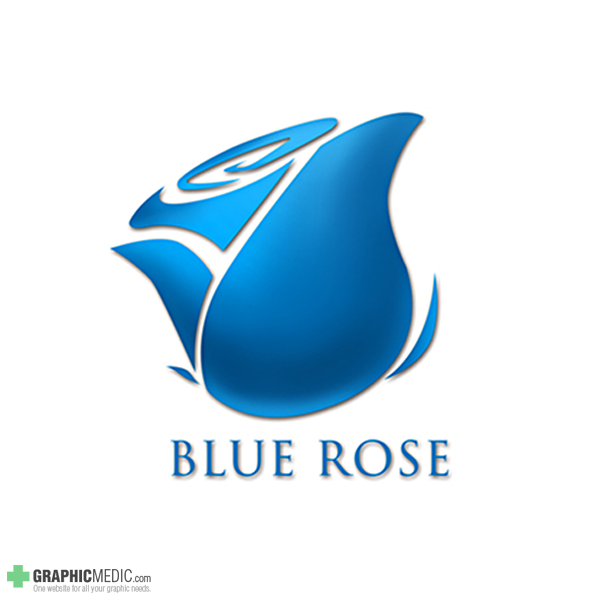 Blue Rose logo design by graphicmedic on DeviantArt