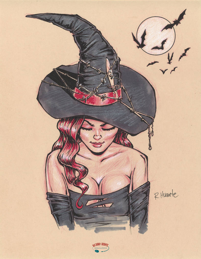 Sexy Witch by RichardHuante on DeviantArt.