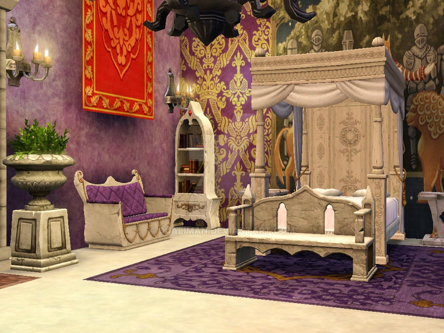 Palace #1: Royal Master Bedroom by dualiman on DeviantArt