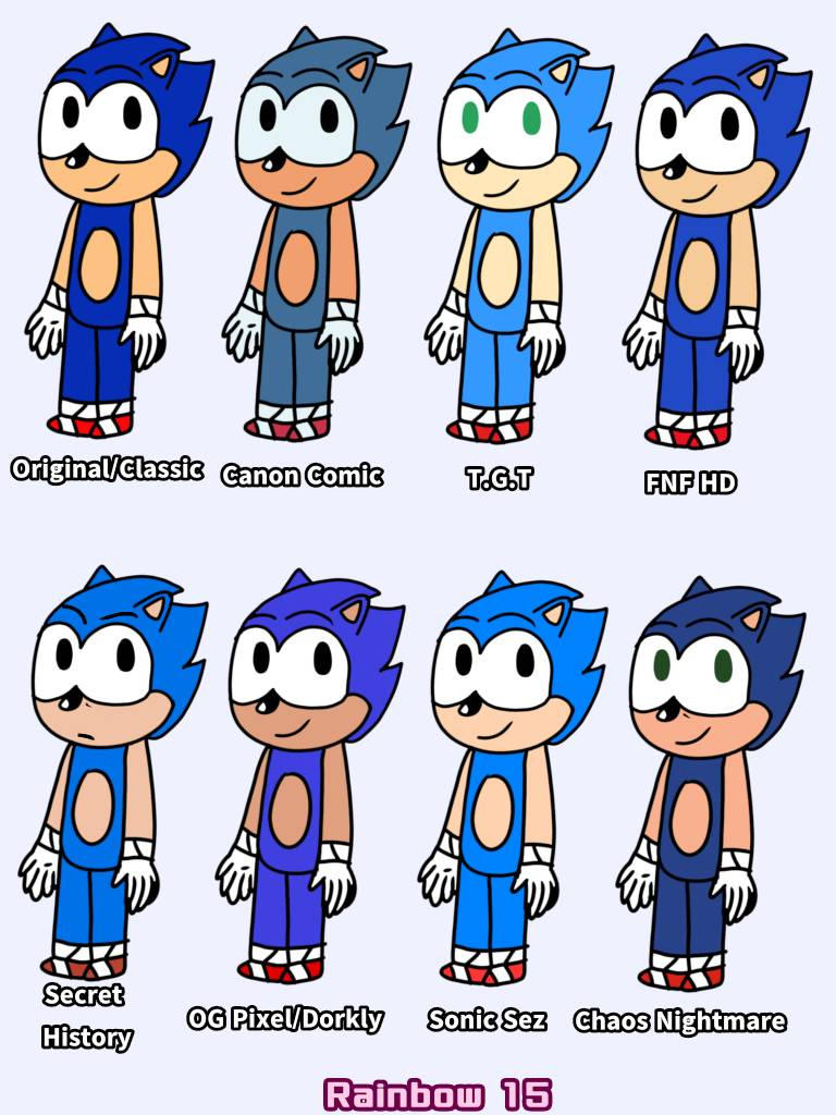 Sonic Color Chart Sonic Color Styles by RainbowSans15 on DeviantArt