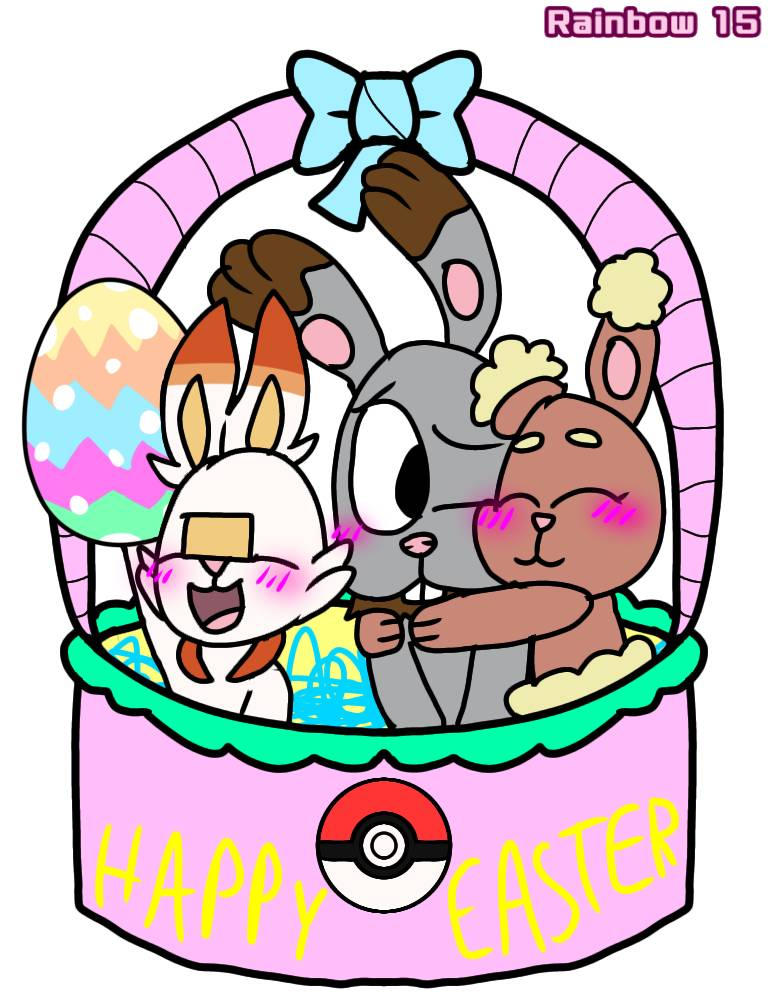 POKEMON EASTER 2022 by RainbowSans15 on DeviantArt