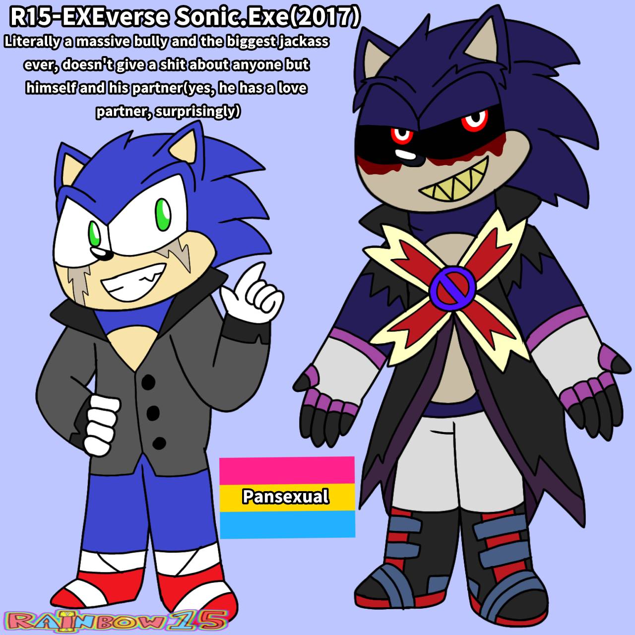 Original sonic.exe meet the sonic.exe version 2011 by