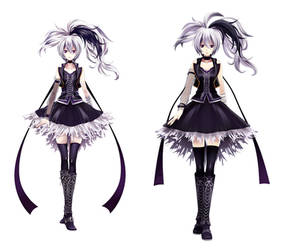 V Flower Official Art and Official MMD Comparison