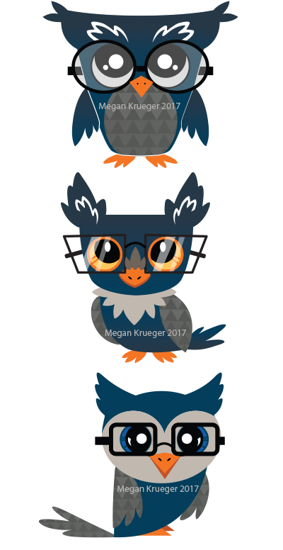 Owl Mascot Concepts