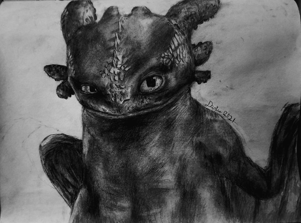 toothless artpeice by thegreatKRAMM on DeviantArt