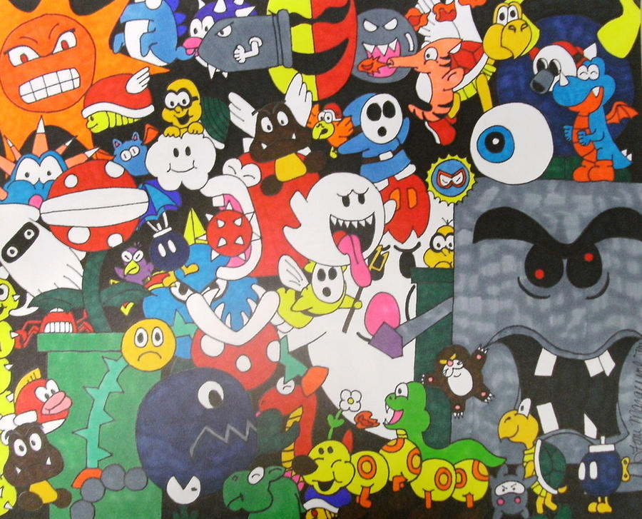 Mario Enemies By ToniTiger415 On DeviantArt