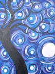 Night Sky Tree by ToniTiger415