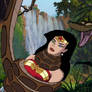 Wonder Woman and kaa 21