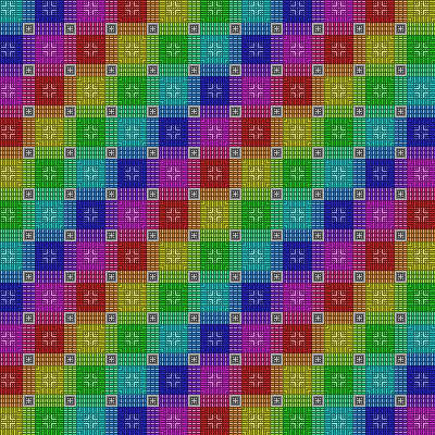 Gradient Tile Pattern