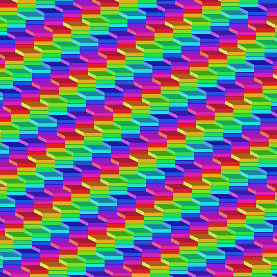 Layered Rainbow Pattern by Humble-Novice on DeviantArt
