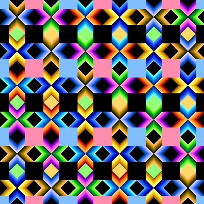 Abstract Shape Pattern