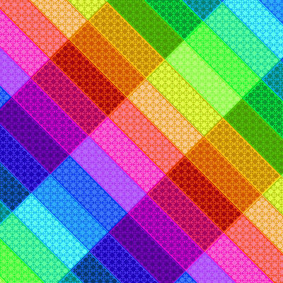 Colorful Checkered Pattern