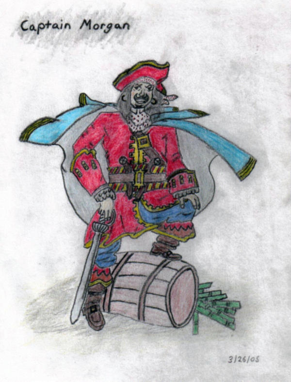 Capt. Morgan by rebelmechanic on DeviantArt
