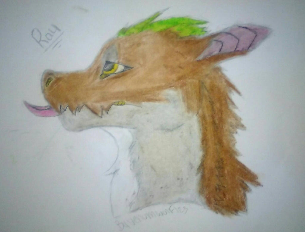Dragon Ray R Dragon Ray (Oil pastel crayons) by Venom-Age on DeviantArt