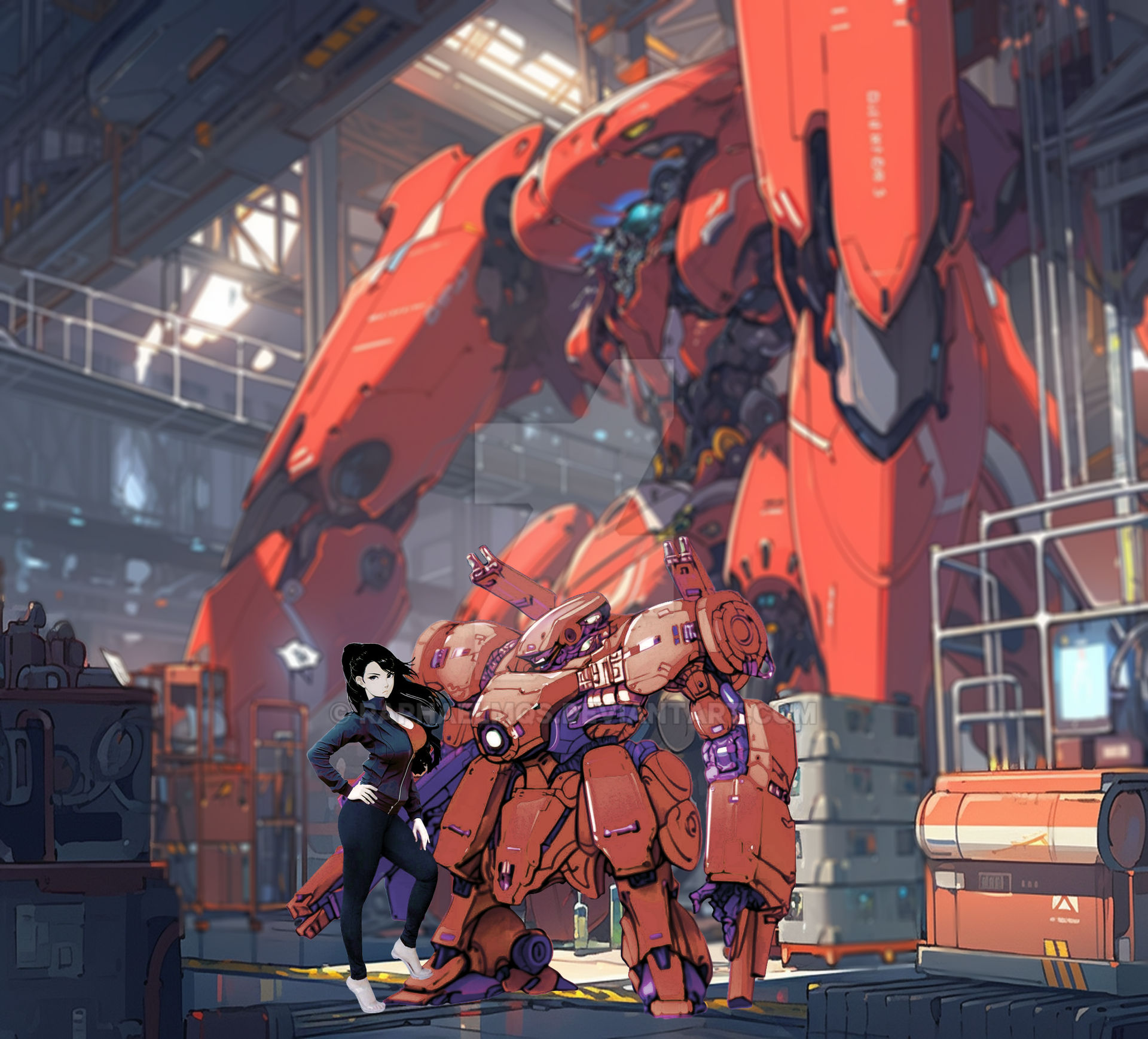 Mech Factory by raphaelmqs on DeviantArt