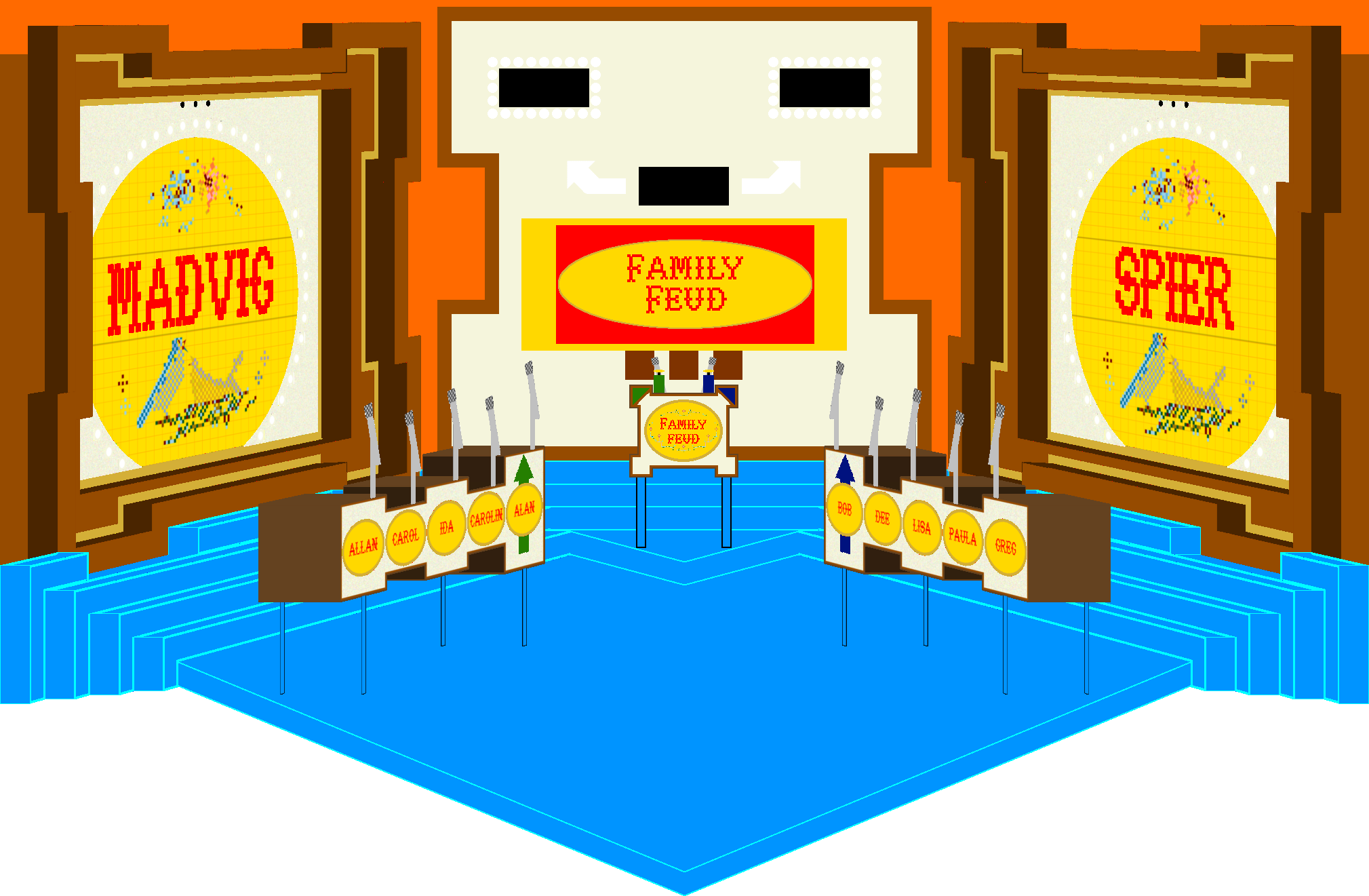 Family Feud Pilot Set By Mrentertainment On Deviantart -