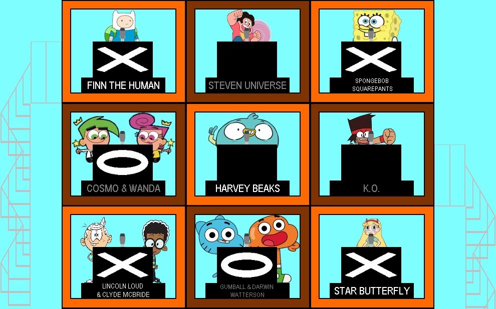 Cartoon Hollywood Squares by mrentertainment on DeviantArt