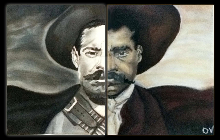 Pancho Villa Y Emiliano Zapata By Odettevalero On Deviantart