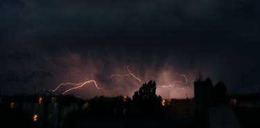Evening storm in Brno
