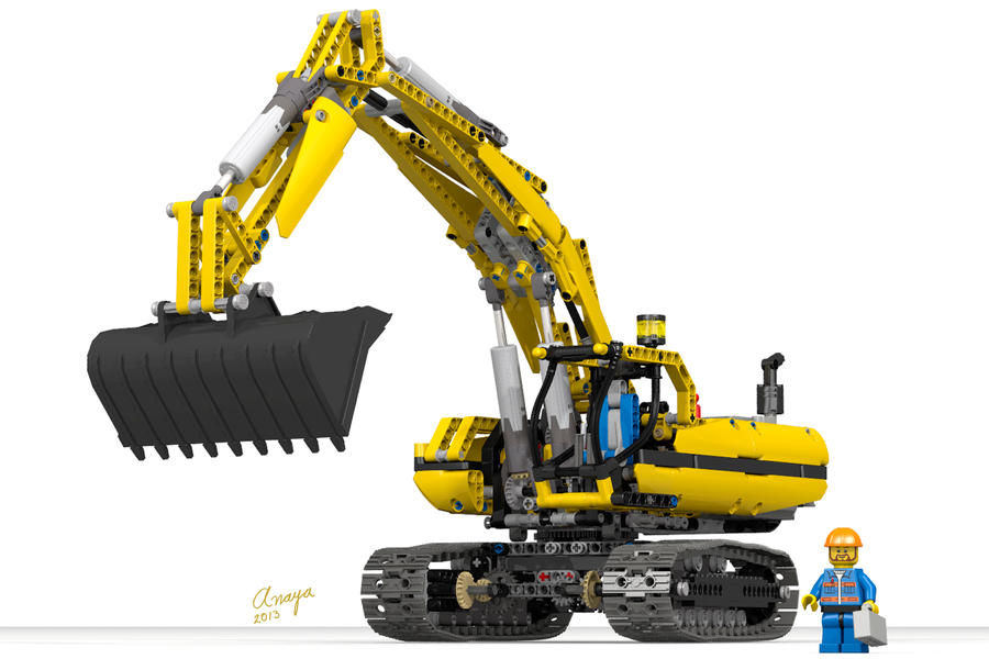 Motorized Excavator