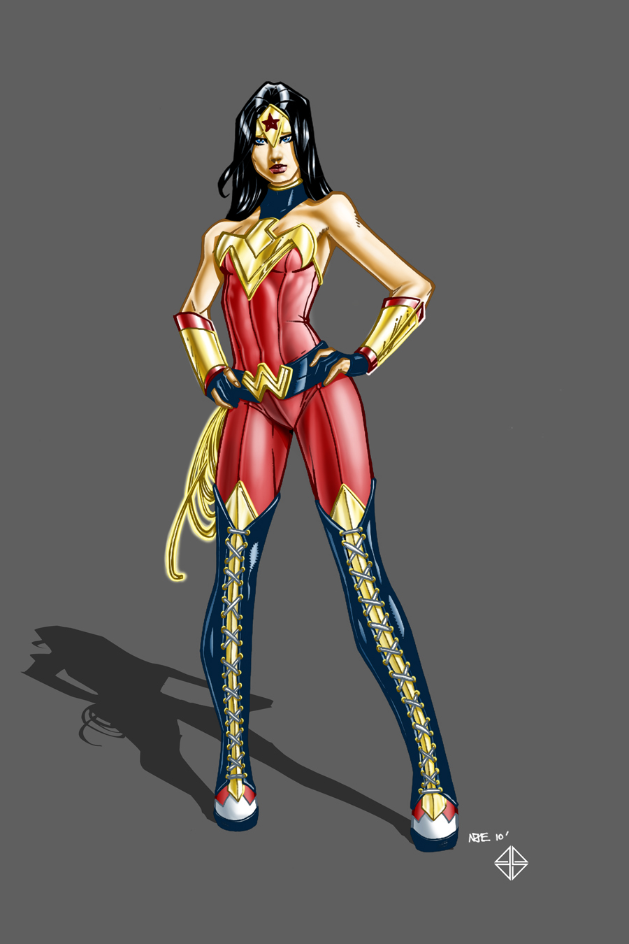 Wonder Woman Redesign Color