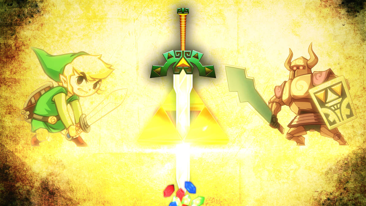 Link and Zelda wallpaper by LolianTriforce - Download on ZEDGE™