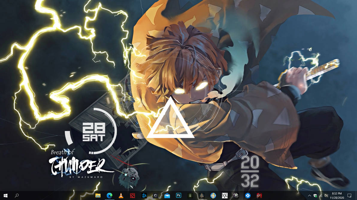 Rainmeter Skin Thunder Zenitsu By Jajieholyspawn On Deviantart Rainmeter Skin Thunder Zenitsu By Jajieholyspawn On Deviantart