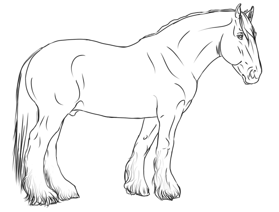 Shire free lineart