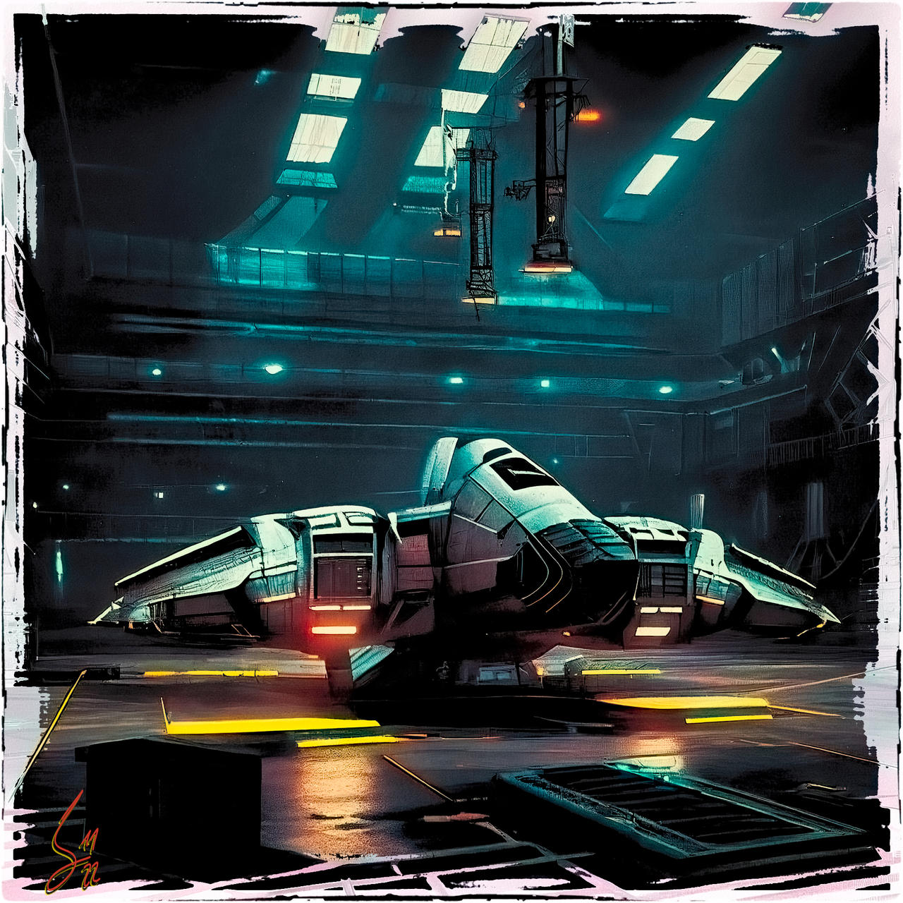 Deviantart Starshift Starship by RobertoLazary on DeviantArt