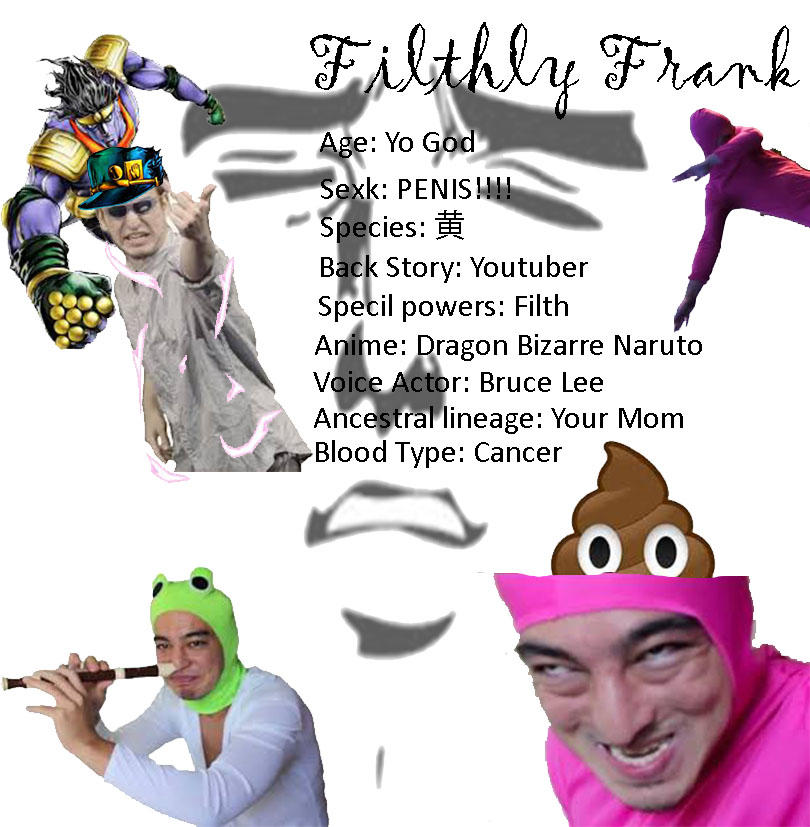 Filthy Frank Ref by OmegaPsycho on DeviantArt